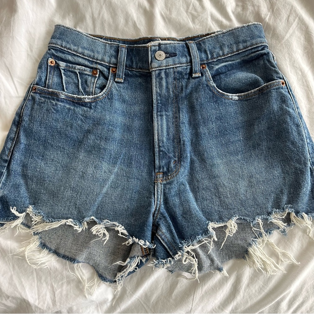 A&F Curve Love Mom Shorts